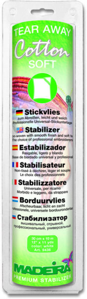 Mellanlägg Cotton soft vit